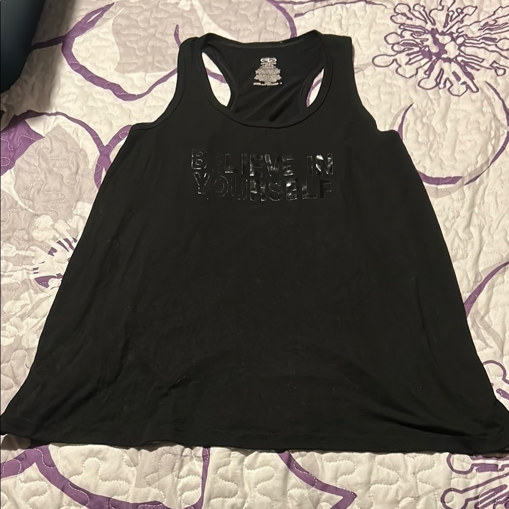 Black Sleeveless Women's Top